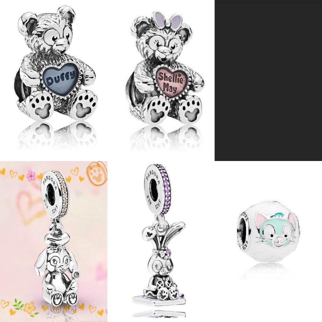 ⭐️Pandora⭐️Duffy & Shellie May チャームセット Pandora 斷捨離Disney 迪士尼系列Duffy Shelliemay Stella charms Bear