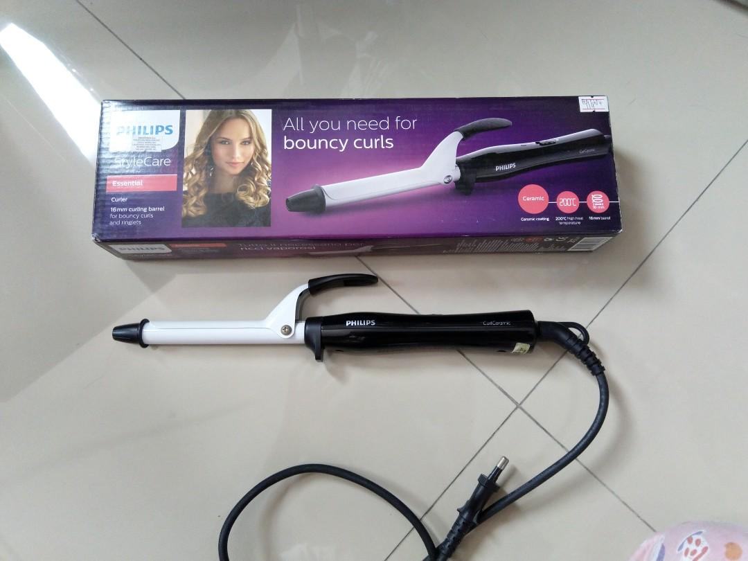 Philips Hair Curler 16mm BHB862, Beauty & Personal Care, Hair on Carousell Philips Hair Curler 16mm BHB862, Beauty & Personal Care, Hair on Carousell