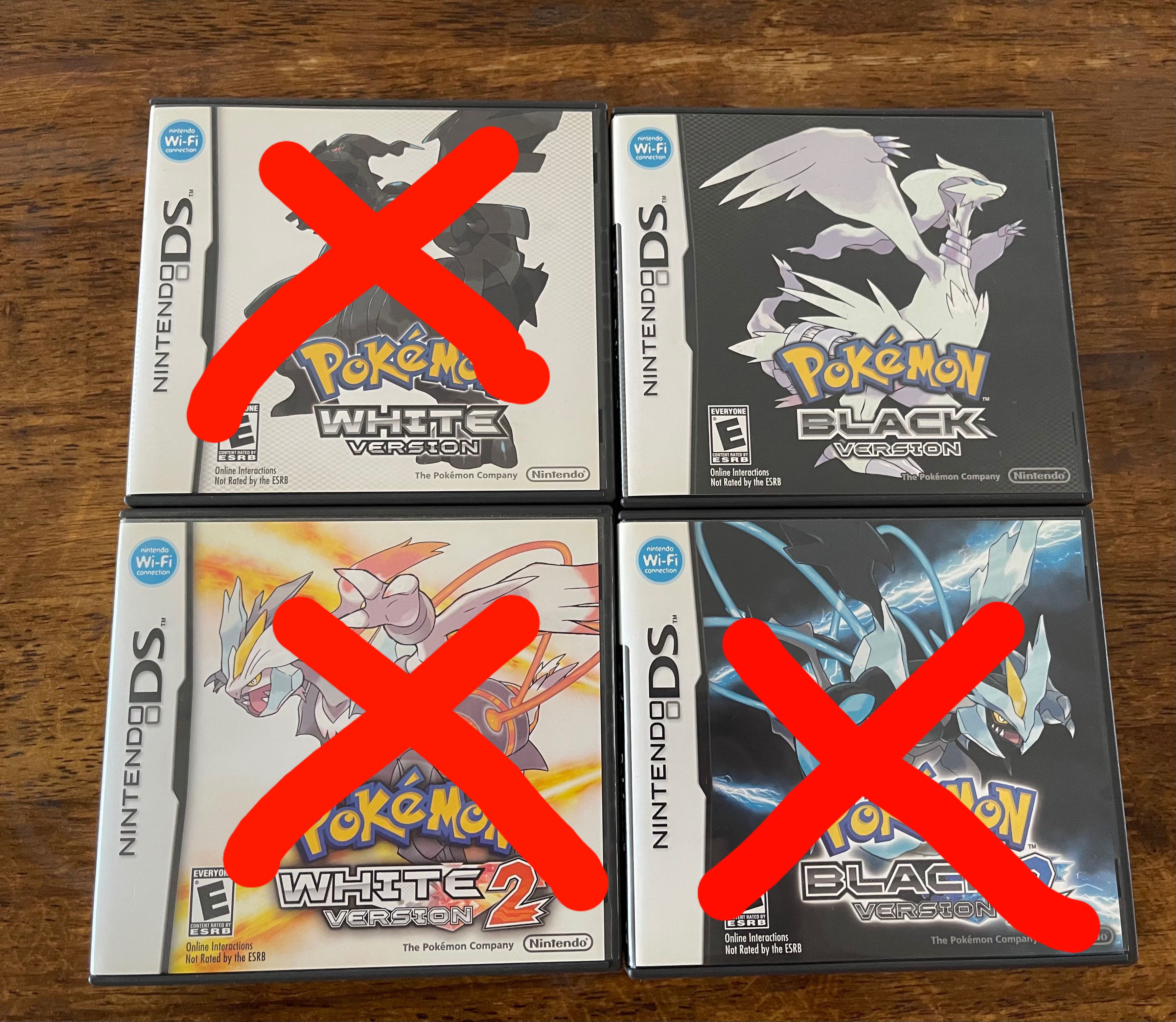 Pokemon black shop for sale