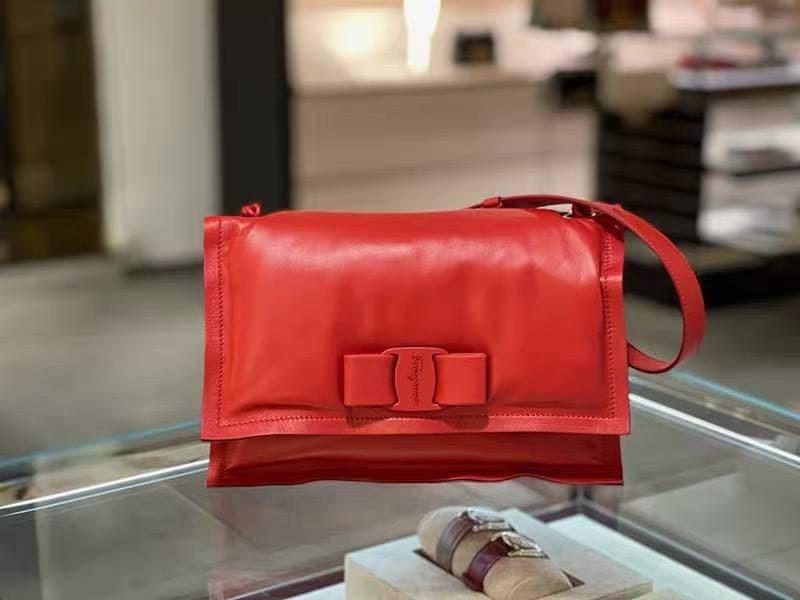 Salvatore ferragamo bow bag shop