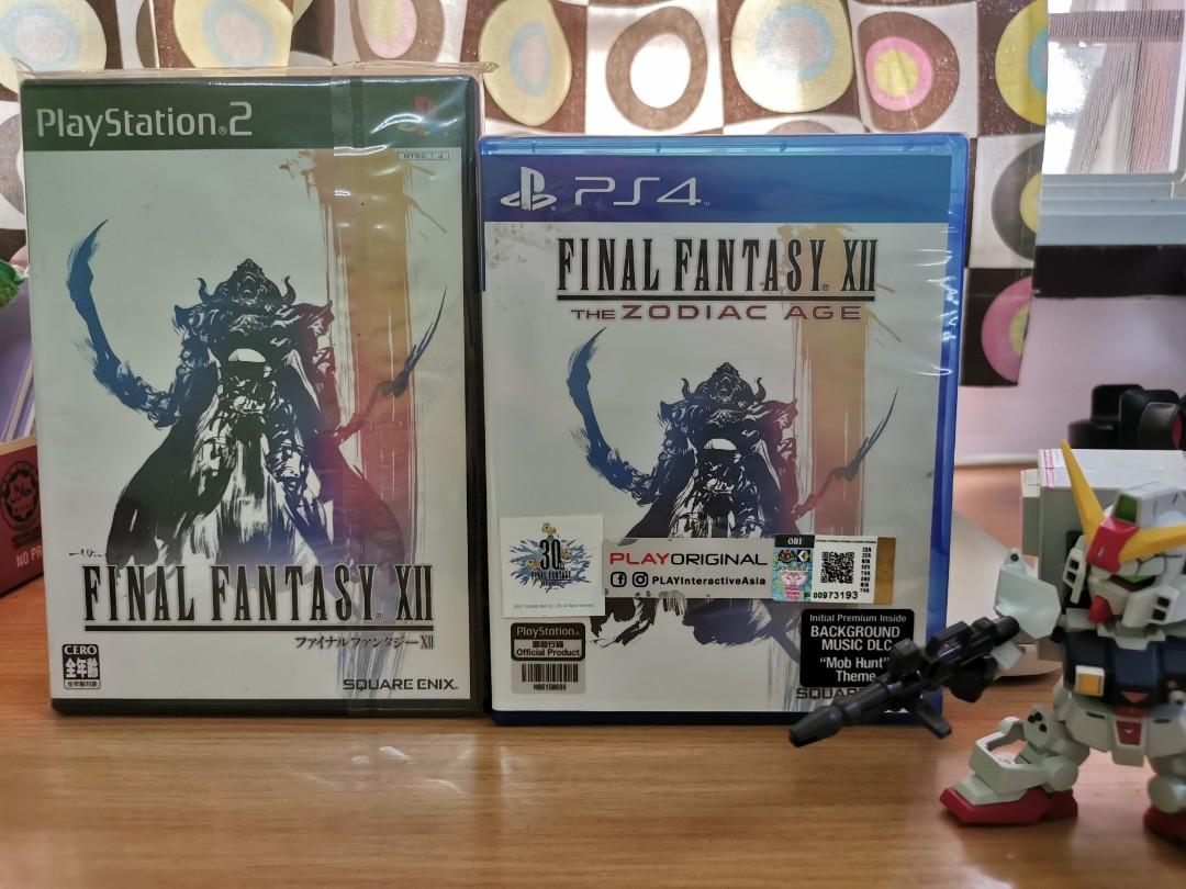 Ps4 Ff12 Final Fantasy 12 The Zodiac Age Video Gaming Video Games On Carousell