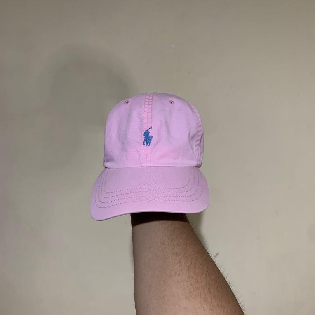 Polo ralph outlet lauren pink cap