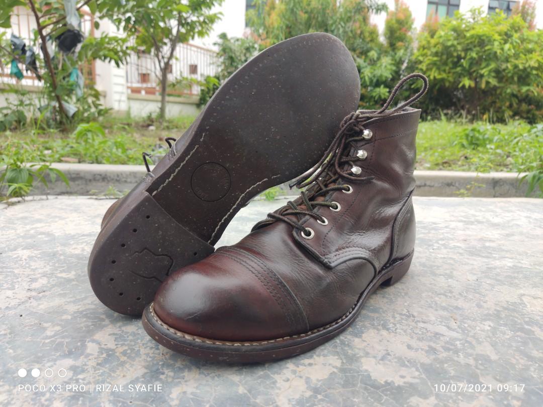 Red wing iron ranger 8115 Men s Fashion Footwear Boots on Carousell