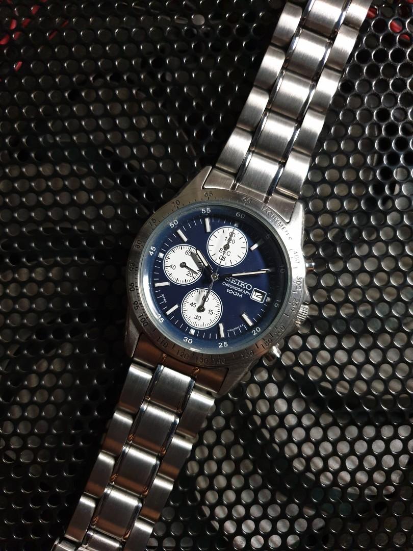 Seiko blue panda, Men's Fashion, Watches & Accessories, Watches on Carousell
