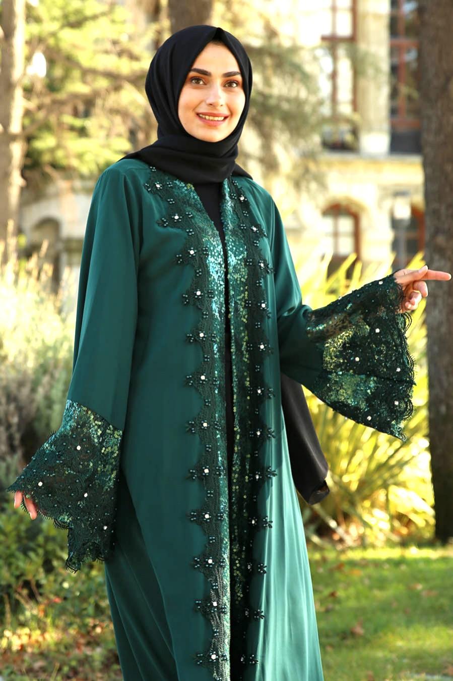 green abaya