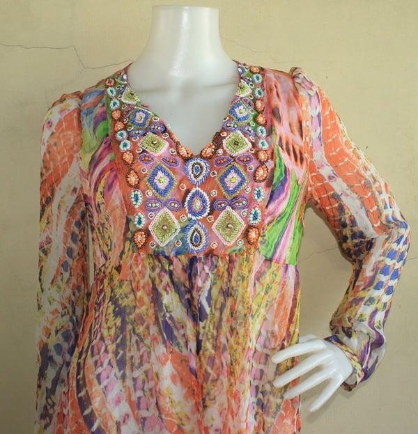 SHEEV (Moroccan Designer) Beaded Kaftan Designer Dress (Category: Dresses) located in Iloilo. Submitted by maelenalegario (Listing ID 1100498982, Image 2). Description: -Excellent Used Condition -Fits: XS -Small frames ***FINAL PRICE, NO MORE HAGGLING All items I sell are either Branded or Designer items only. I don't sell replicas unless mentioned....Guaranteed all of my stuff are of high quality, stylish and in excellent (most are like new) con