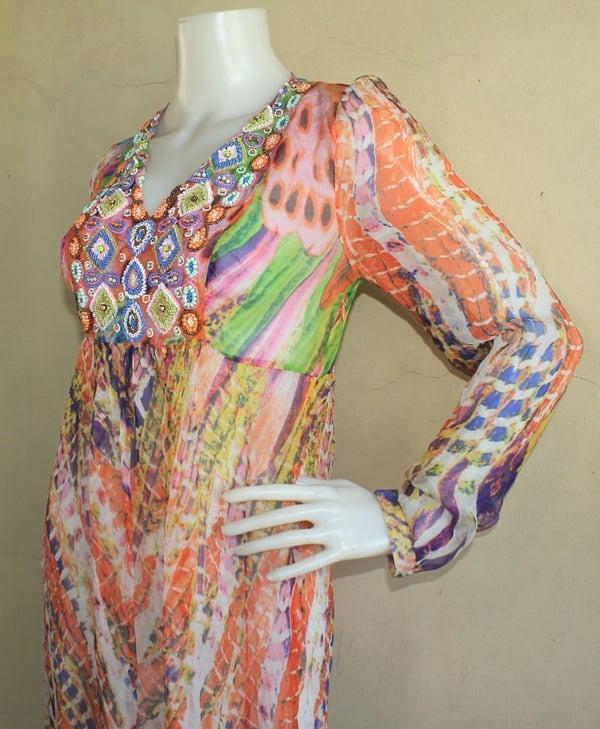 SHEEV (Moroccan Designer) Beaded Kaftan Designer Dress (Category: Dresses) located in Iloilo. Submitted by maelenalegario (Listing ID 1100498982, Image 3). Description: -Excellent Used Condition -Fits: XS -Small frames ***FINAL PRICE, NO MORE HAGGLING All items I sell are either Branded or Designer items only. I don't sell replicas unless mentioned....Guaranteed all of my stuff are of high quality, stylish and in excellent (most are like new) con