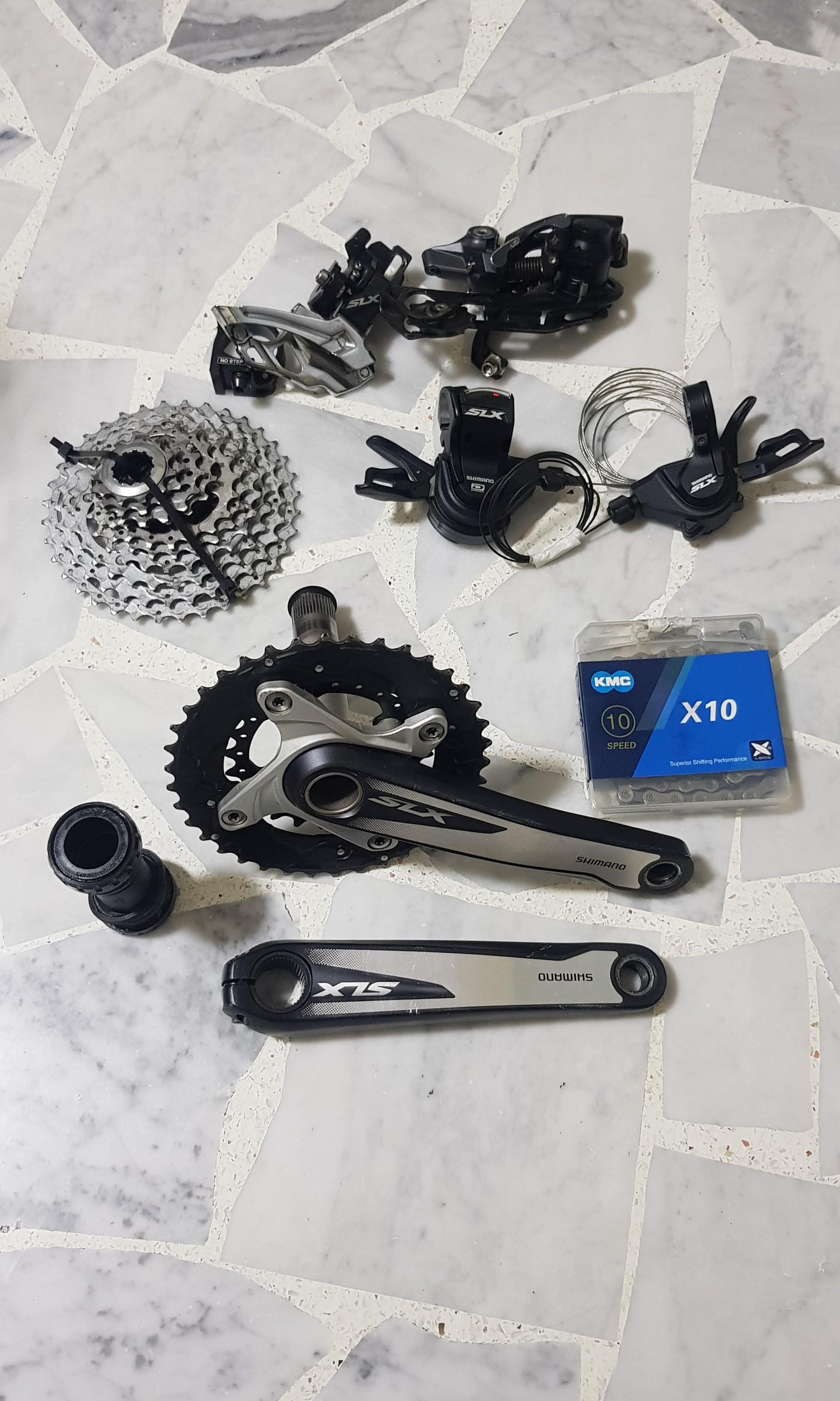 Slx 2x10 groupset sales