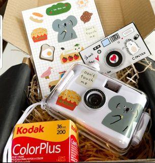 Shutter Up Film Safari Edition 35mm reusable film camera  good for birthday present christmas anniversary graduation