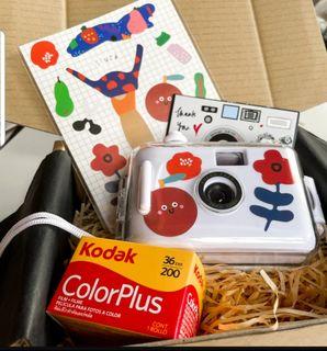 Shutterup Film Garden Edition waterproof  35mm reusable camera birthday present anniversary christmas graduation