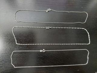 45cm silver 925 necklace chain