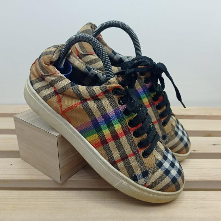 Burberry rainbow shoes hotsell