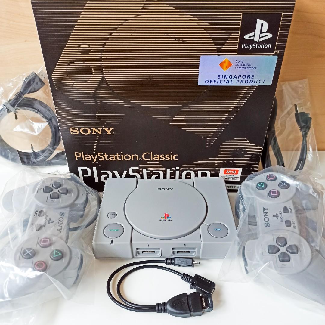 Sony Playstation Classic mini with autobleem mod, Video Gaming, Video ...