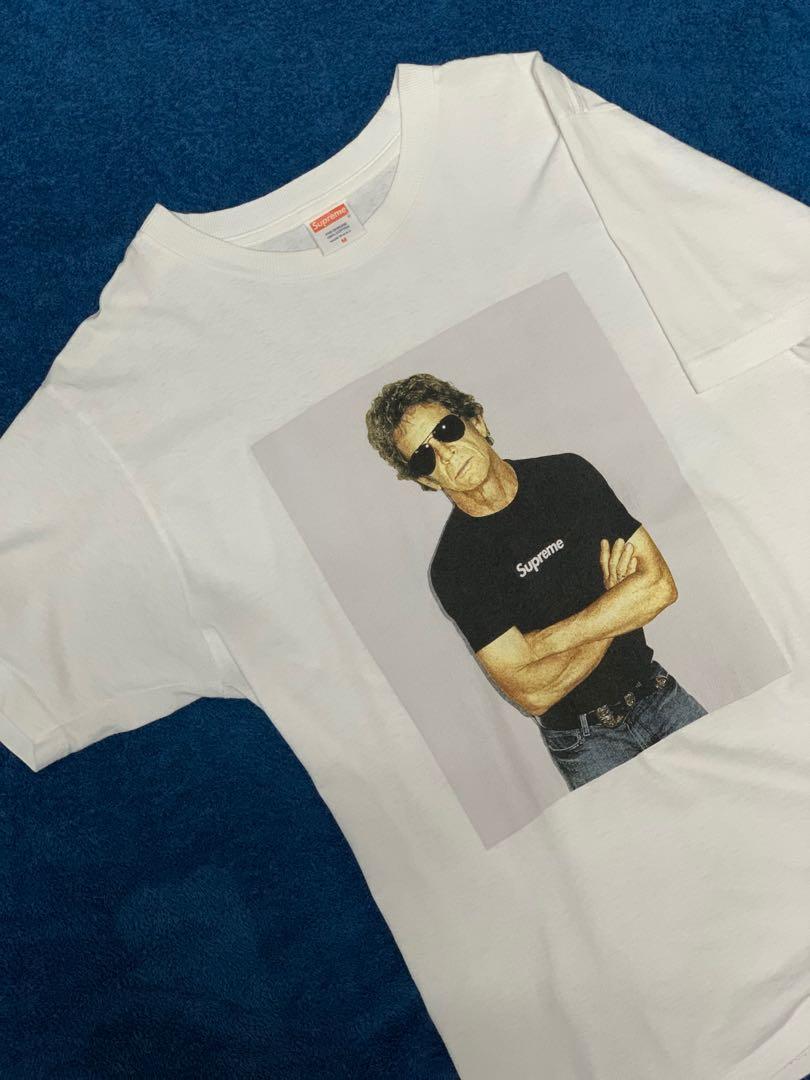 Supreme Lou Reed Photo tee Men s Fashion Tops Sets Shirts on Carousell