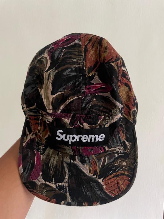 Supreme Painted Floral Camp Cap, Men's Fashion, Watches