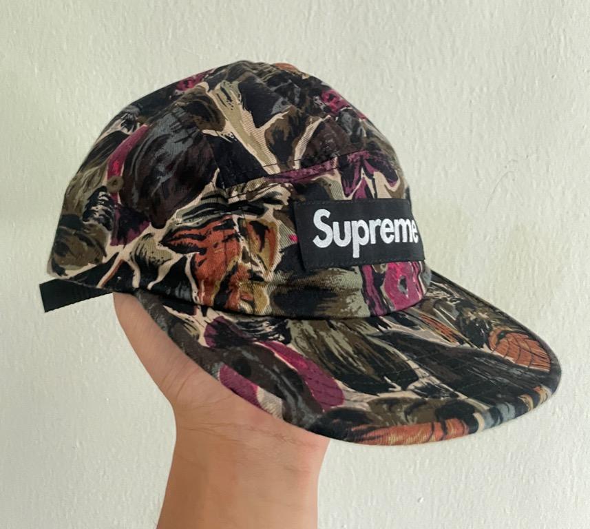 Supreme Painted Floral Camp Cap, Men's Fashion, Watches ...