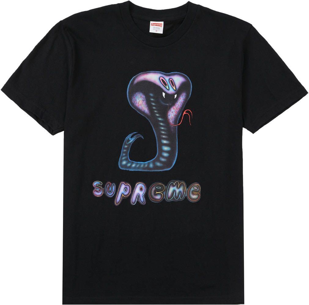 supreme snake tee