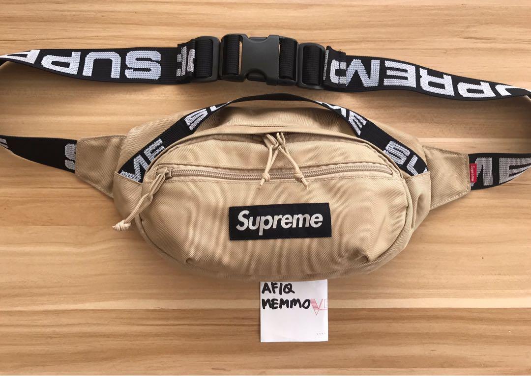 Supreme Waist Bag SS18 Tan