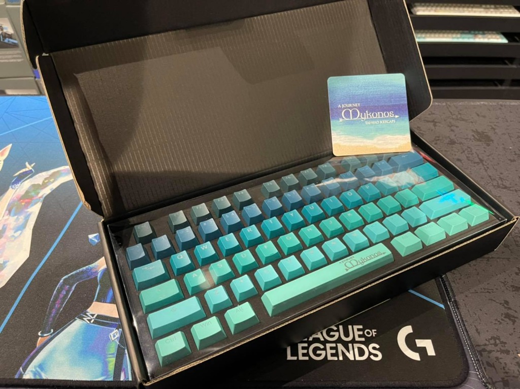 Tai Hao Mykonos Double Shot Pbt Keycap Set 142 Keys Computers Tech Parts Accessories Computer Keyboard On Carousell
