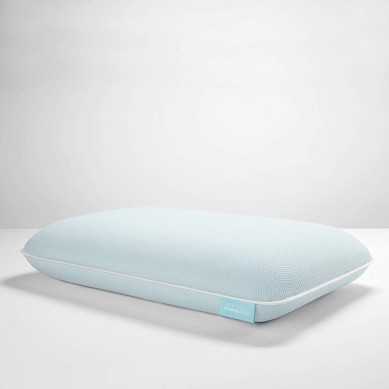 TEMPURPEDIC TEMPURCloud + Cooling ProLo Pillow, Memory Foam, Queen