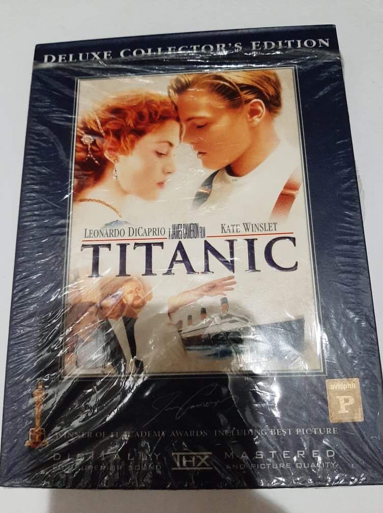 titanic collector's edition dvd, Hobbies & Toys, Music & Media, CDs & DVDs  on Carousell