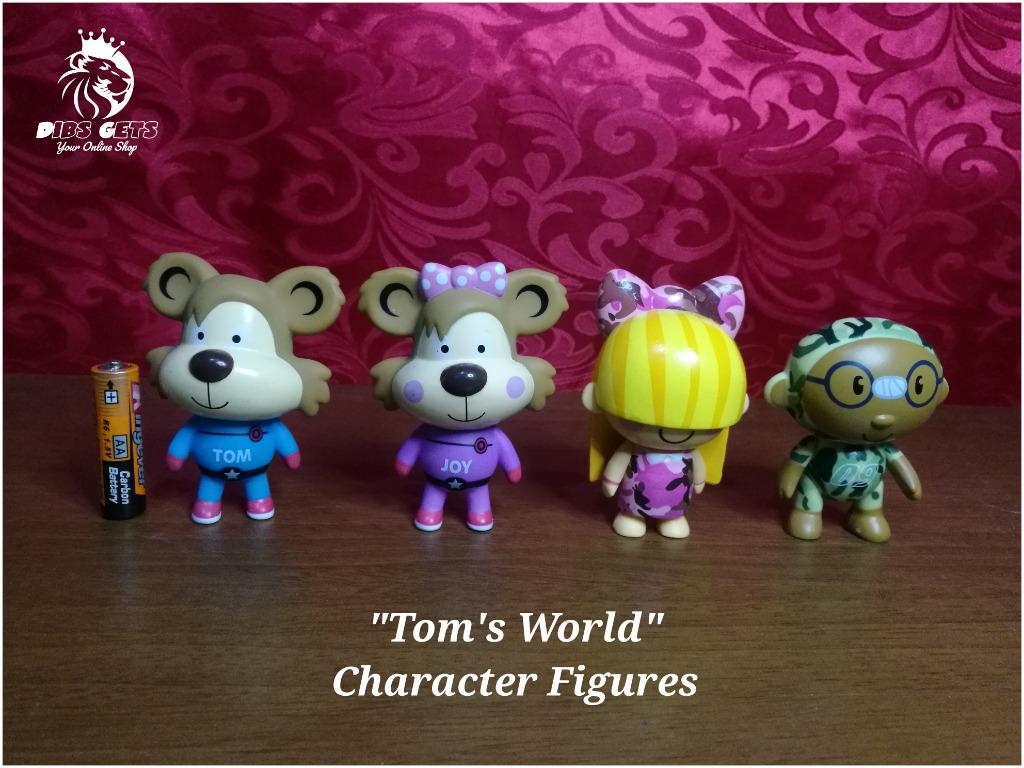 Tom's World Main Characters, Hobbies & Toys, Toys & Games on Carousell
