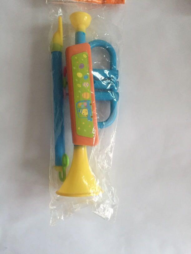 Trumpet quality material from US (Category: Musical Instruments) located in Pasay City. Submitted by redgiftshop (Listing ID 1100448314, Image 3). Description: Music set trumpet Age : 3+ product directly bought in US product code: CL.