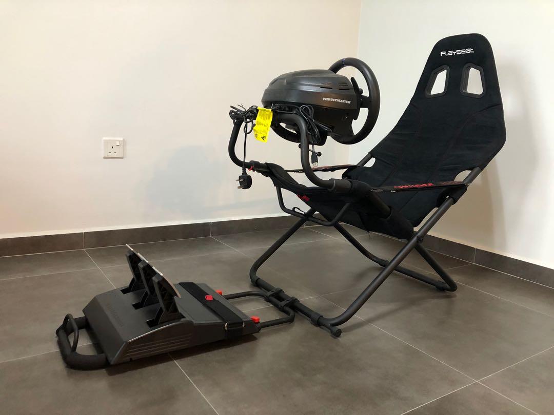 Trustmaster T300 with Playseat Challenge