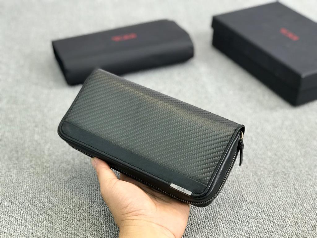 Tumi carbon wallet deals