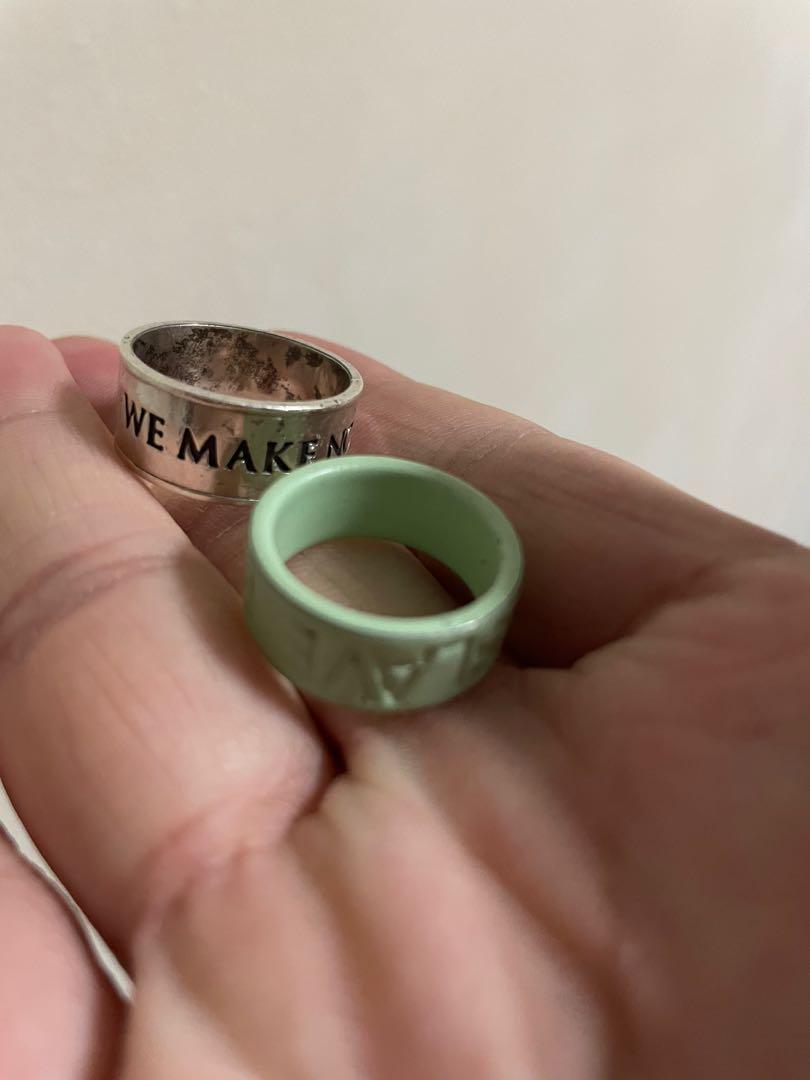 Undercover “we make noise not clothes” ring