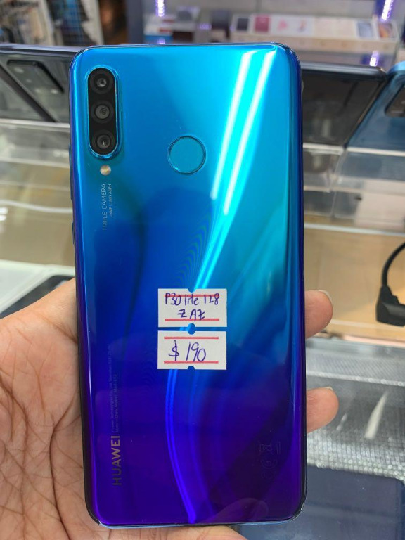 HUAWEI P30 lite ピーコックブルー 6/128 GB SIMフリー | www ...