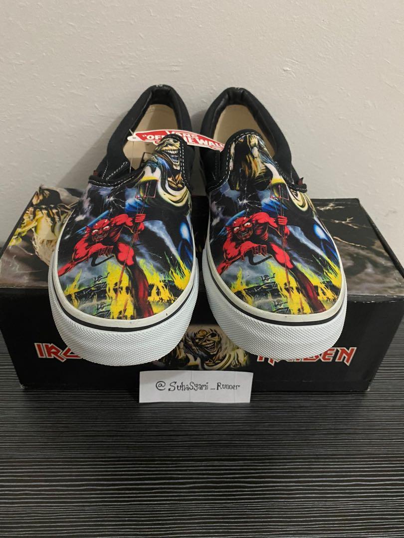 Iron maiden vans shoes sales