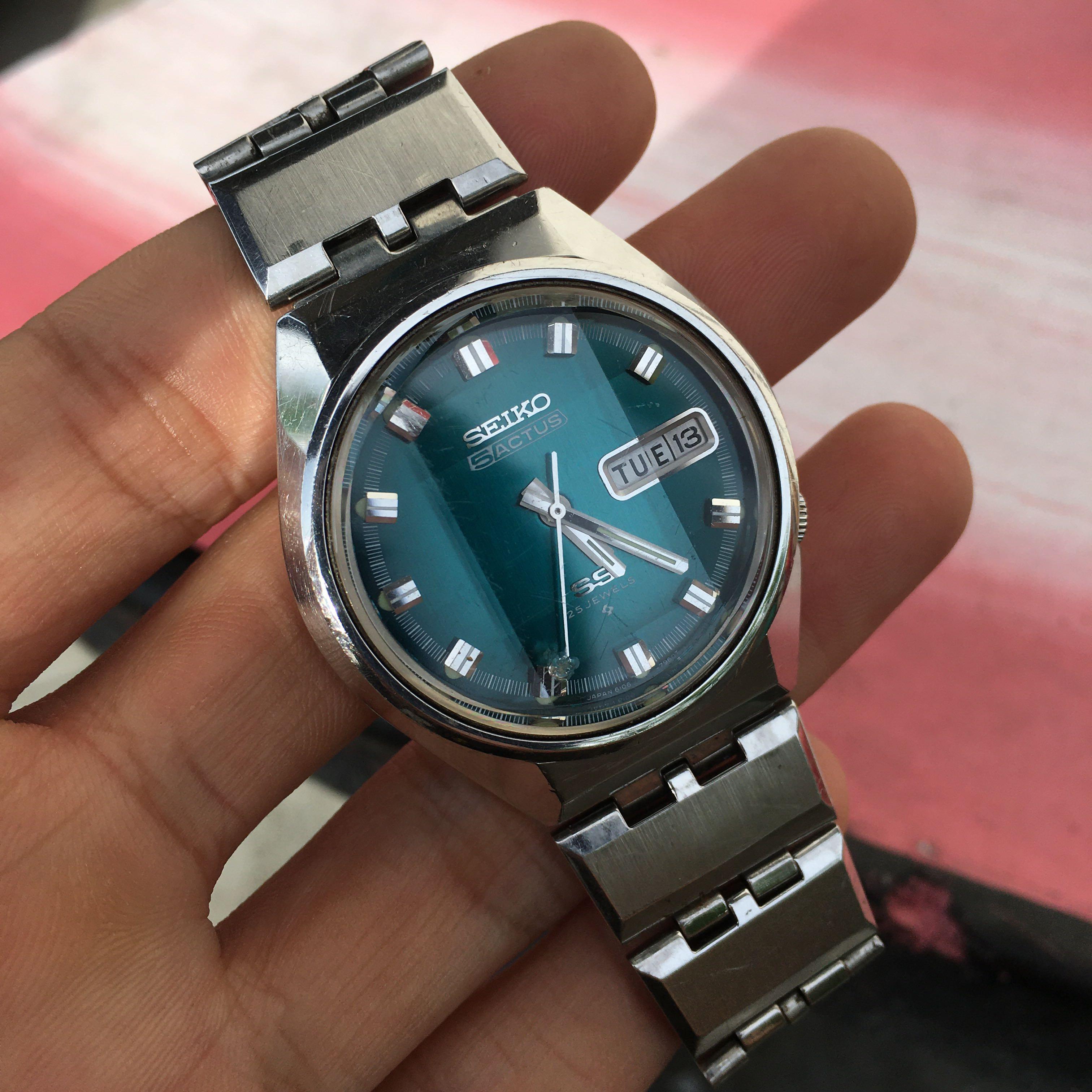 Vintage Seiko Actus SS, Men's Fashion, Watches  Accessories, Watches on  Carousell