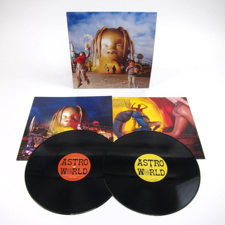 Travis Scott - Astroworld Vinyl LP, Hobbies & Toys, Music & Media, Vinyls  on Carousell