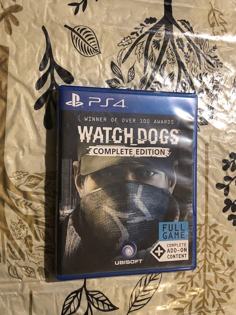 Watch Dogs Complete Edition Video Gaming Video Games Playstation On Carousell