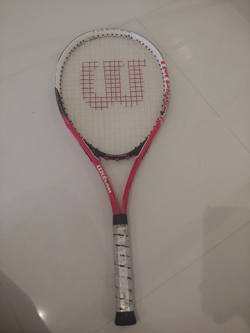 wilson impact tennis racquet