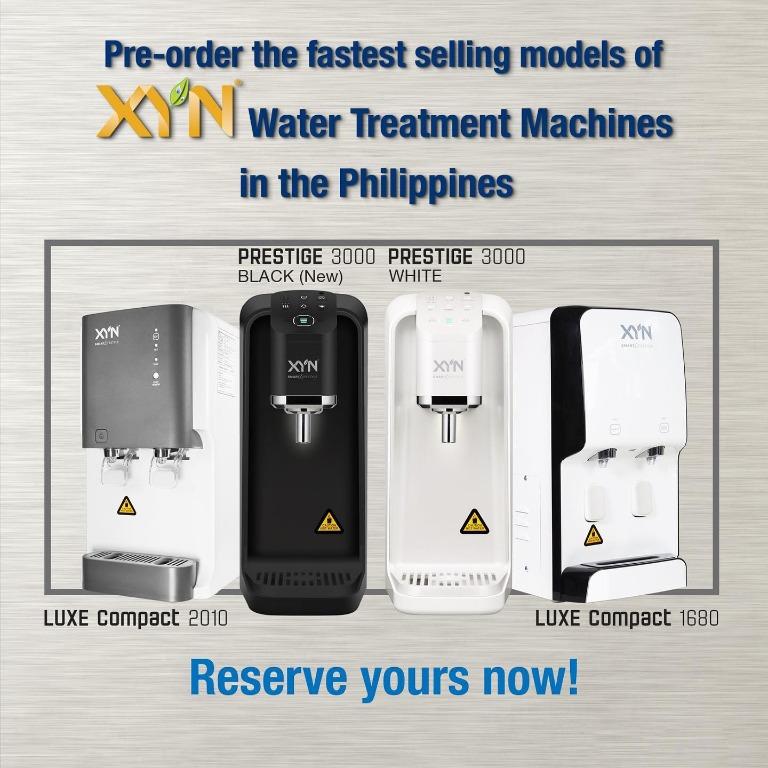 XYN best Prestige Hot and Cold counter top water purifier mineral water