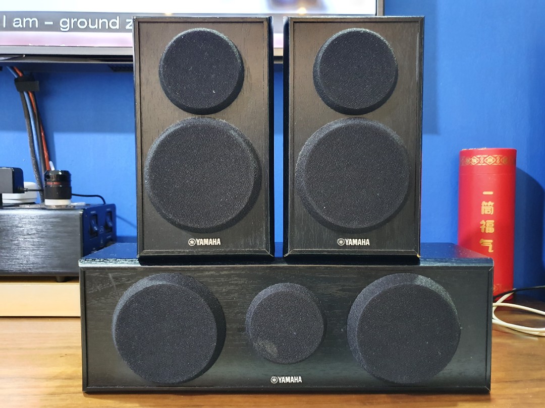Yamaha Speaker Set, Audio, Soundbars, Speakers & Amplifiers on Carousell