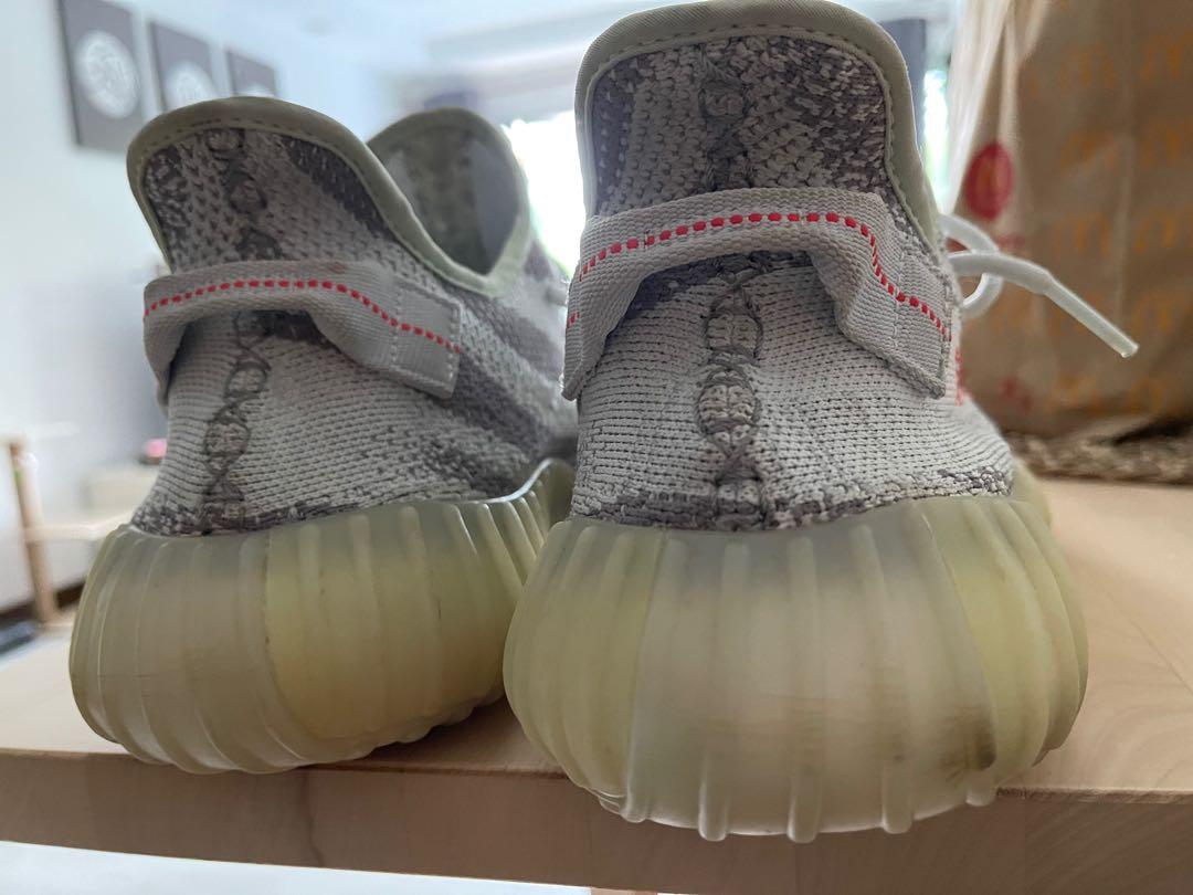 Real yeezy blue clearance tint