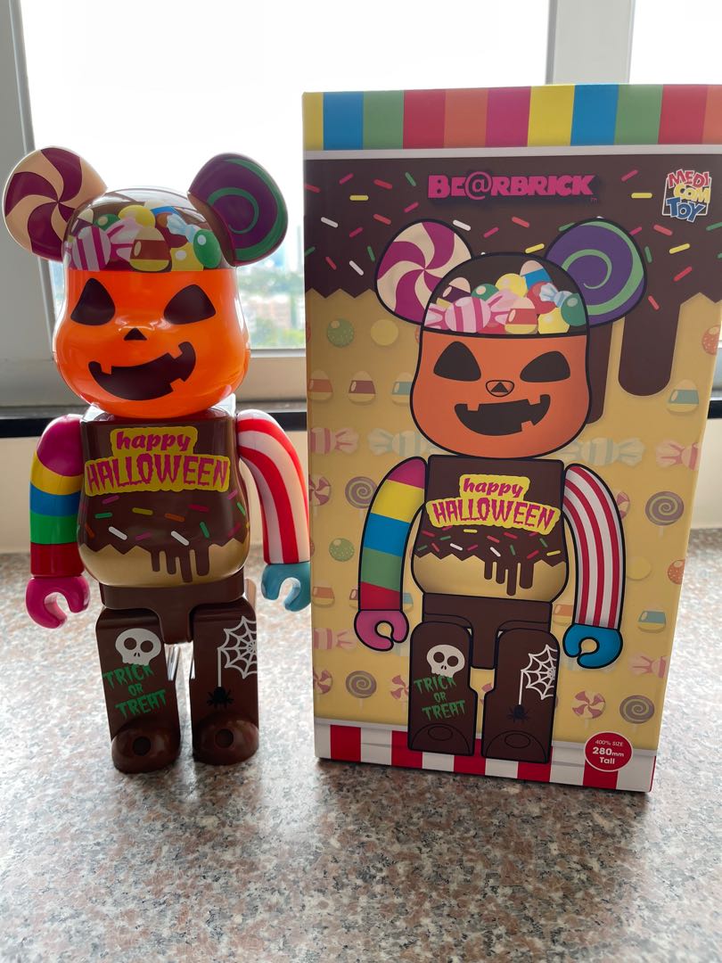 99% new 400% Be@rbrick Happy Halloween 2017, 興趣及遊戲, 玩具