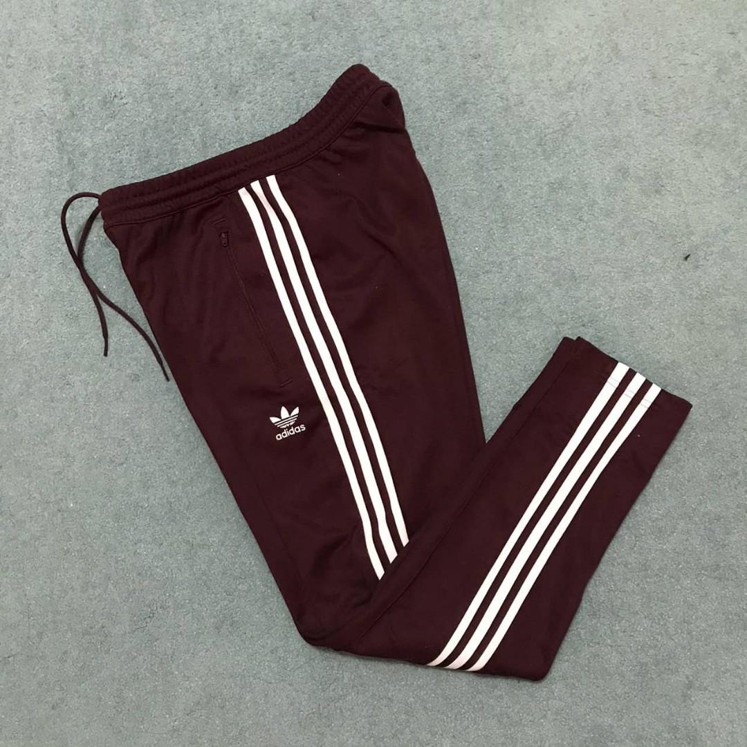Beckenbauer track pants best sale maroon