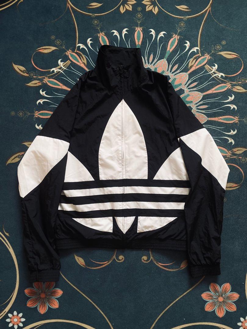 NEW MENS ADIDAS ORIGINALS SUPERSTAR TREFOIL TRACK JACKET ~SIZE LARGE  #IA4784 | eBay