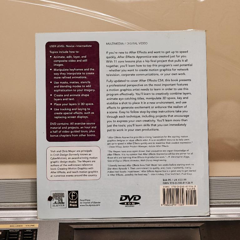 After Effect Apprentice with DVD (Category: CDs & DVDs) located in Petaling Jaya. Submitted by cristos82 (Listing ID 1100691606, Image 2). Description: .