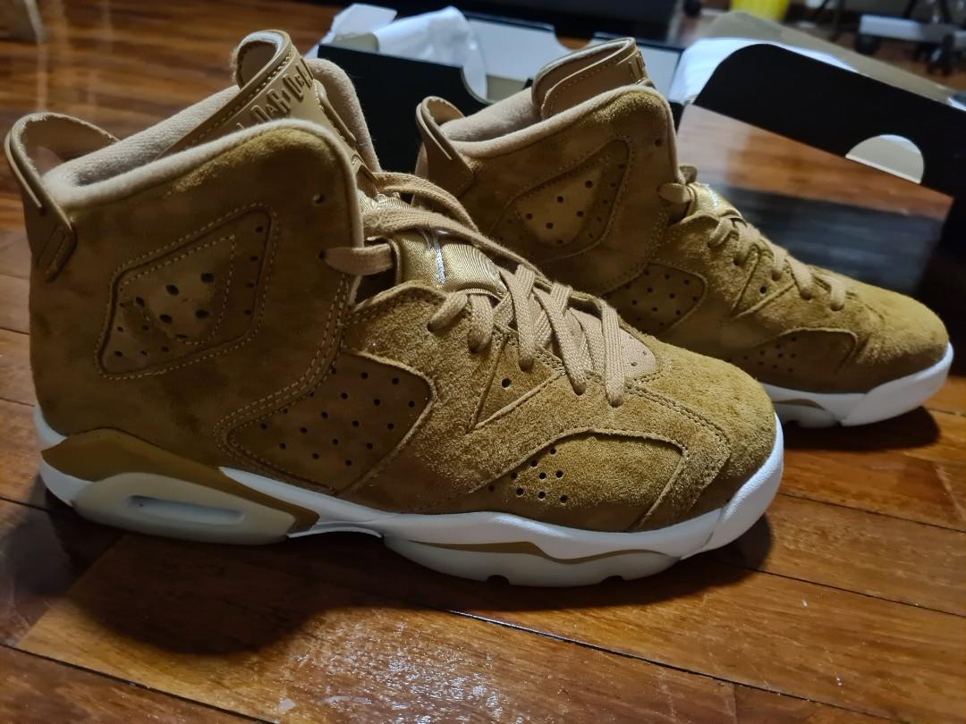 Nike Air Jordan 6 Retro Wheat Golden Harvest