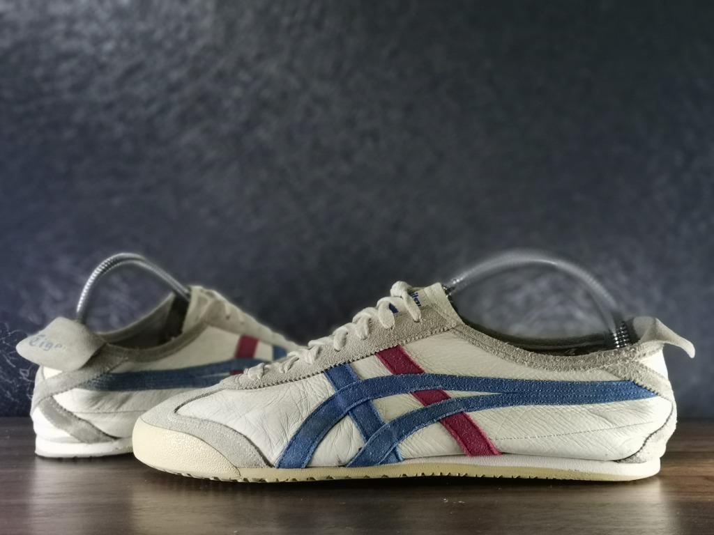 Asics tiger leather clearance