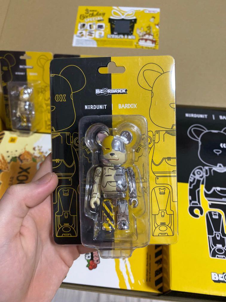 BE@RBRICK NERDUNIT x BARDOX 400% ベアブリック
