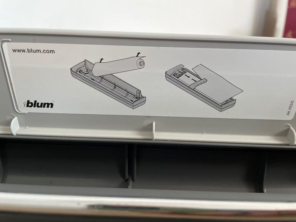 Blum ORGALINE Cling Film Dispenser, Furniture & Home Living