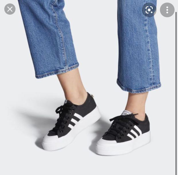 BNIB US5 Adidas Nizza Platform Shoes 