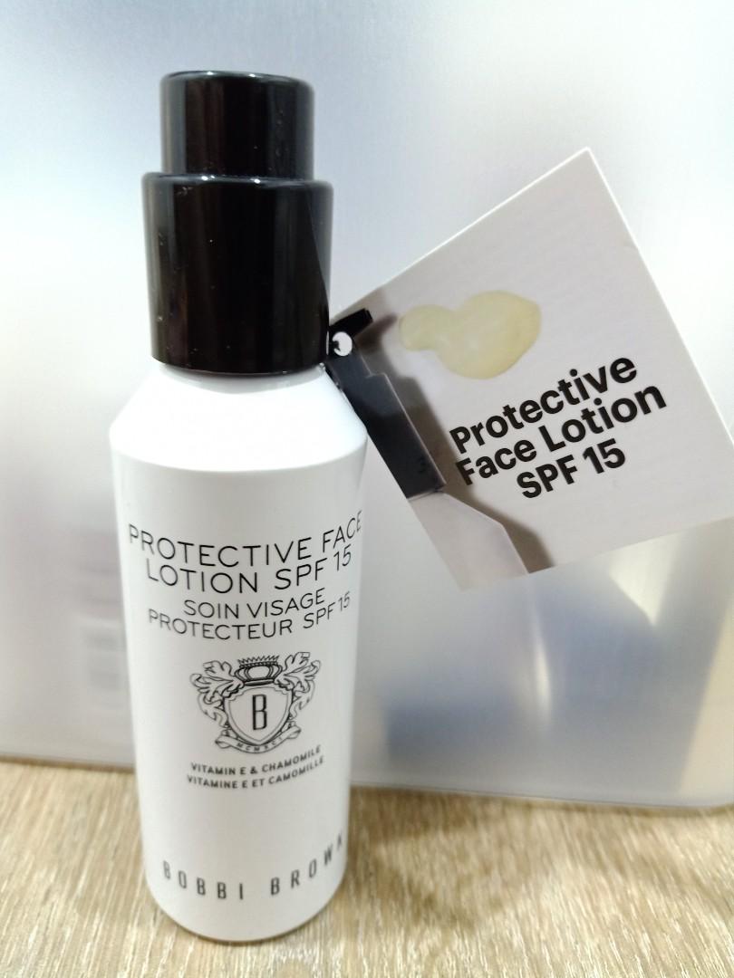 Tilståelse Atlantic ven Bobbi Brown Protective Face Lotion SPF 15 100ml, Beauty & Personal Care,  Face, Face Care on Carousell