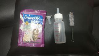 Botol Dot dan susu kucing